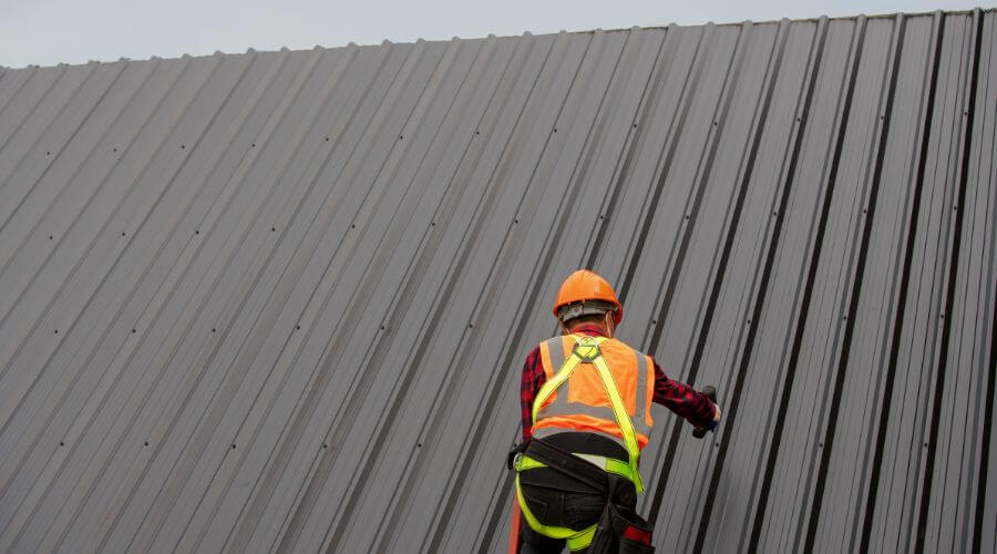 Professional metal roof installation services in Bridgeville, PA